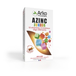 [ARK023] Azinc Junior Fraise  30 Comprimes