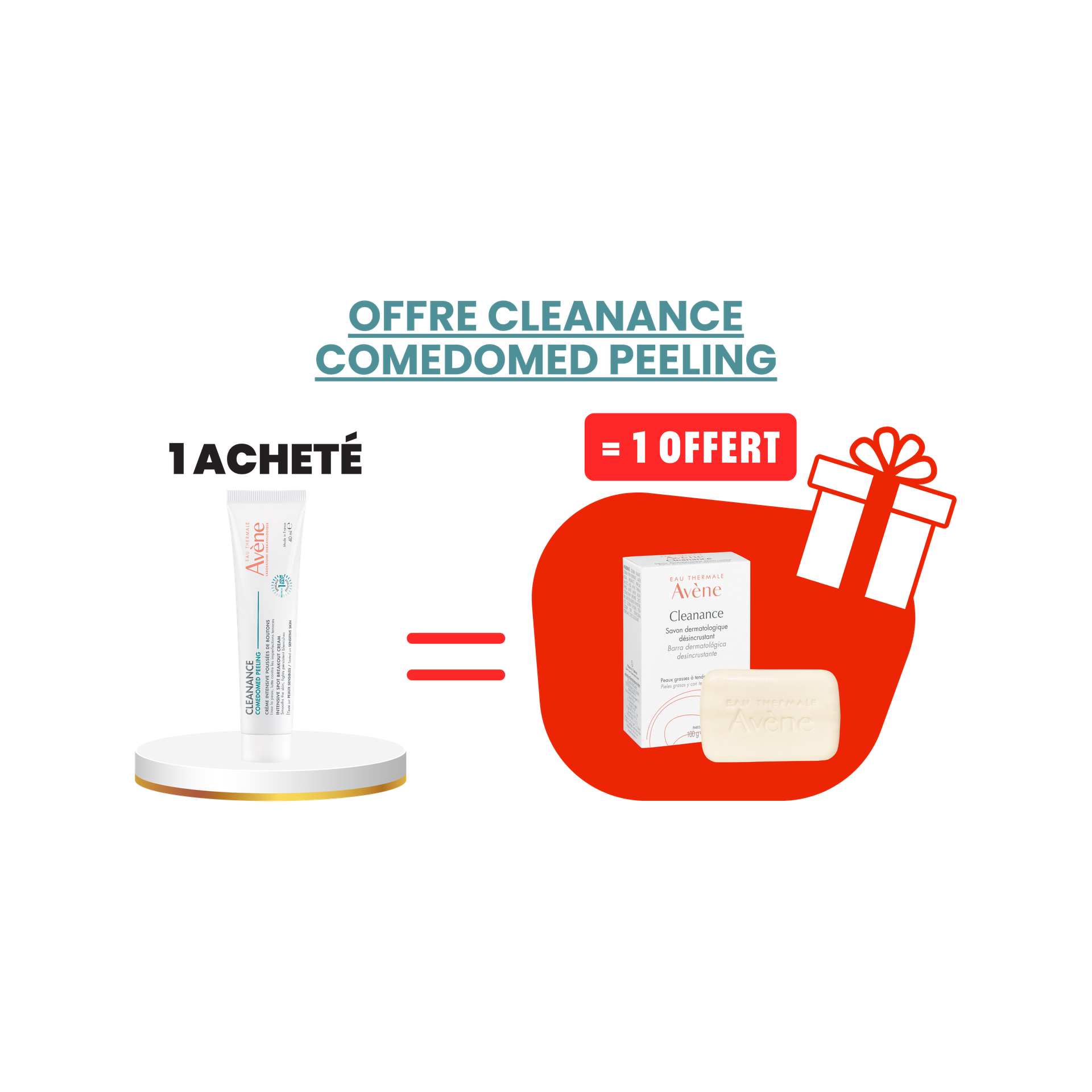 OFFRE CLEANANCE COMEDOMED PEELING