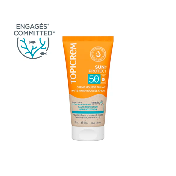 [TOPI148] SUN PROTECT CRÈME MOUSSE FINI MAT SPF50 50ml