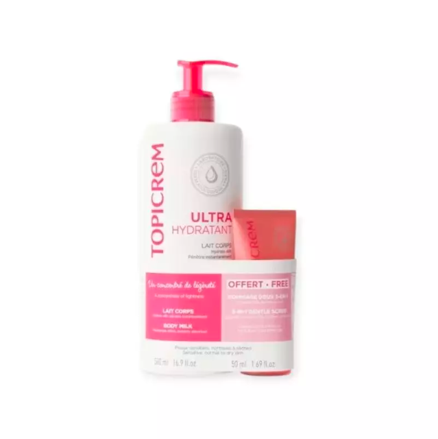 [TOPI149] UH Lait 500ml + UH Gommage 3 en 1 50ml (offre exceptionnelle)