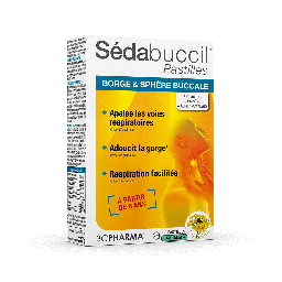 [3CH090] Sédabuccil Menthol 30 Pastilles