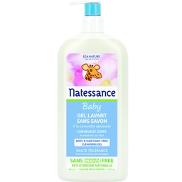 [NAT001] Natessance Gel Lavant Naturel Bébé 500Ml