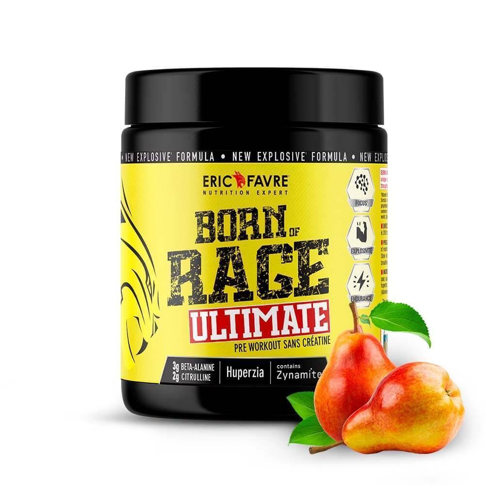 [EFW211] Born of Rage Ultimate - Préworkout sans créatine 250G